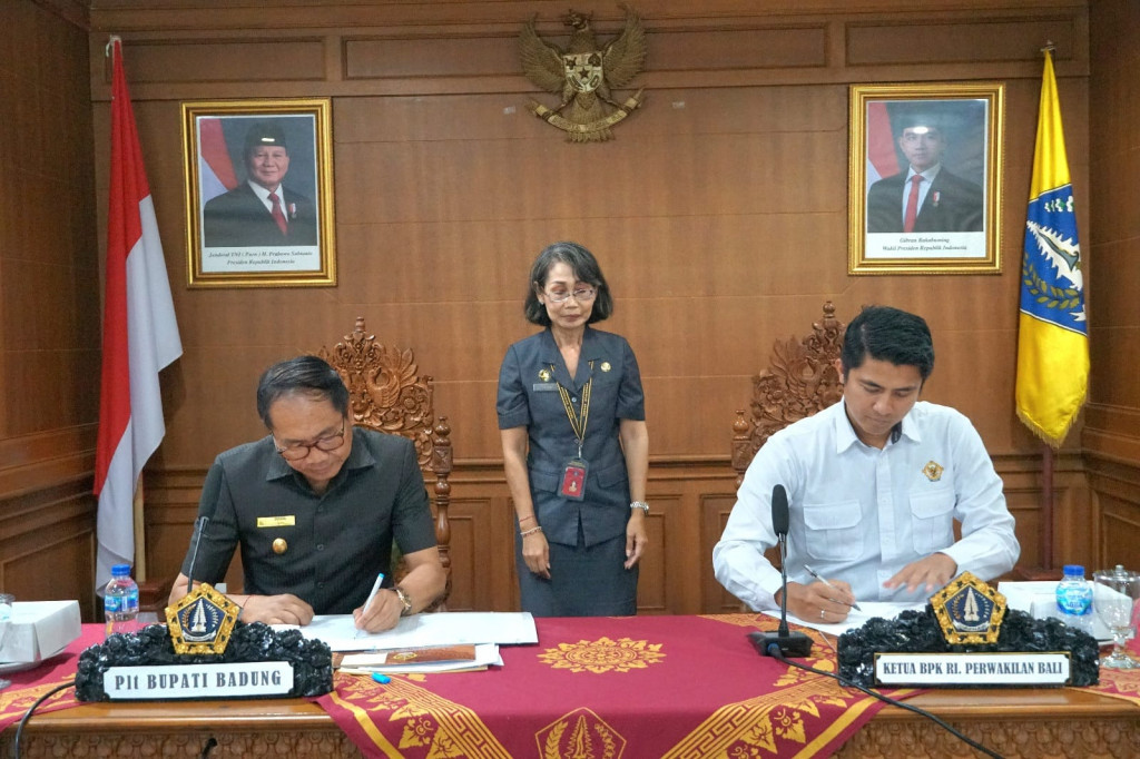 Exit Meeting BPK Atas LKPD Kabupaten Badung TA 2023